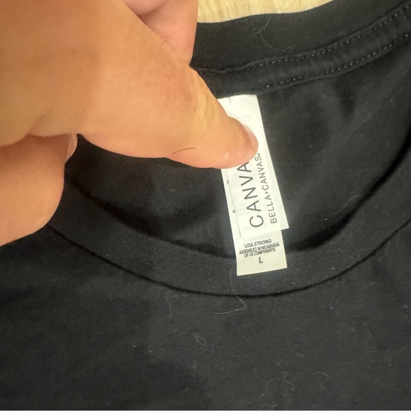 Canvas Men’s Large Black Tshirt with Macho Man Graphic Cream of the Crop WWE/WWF - Picture 5 of 7